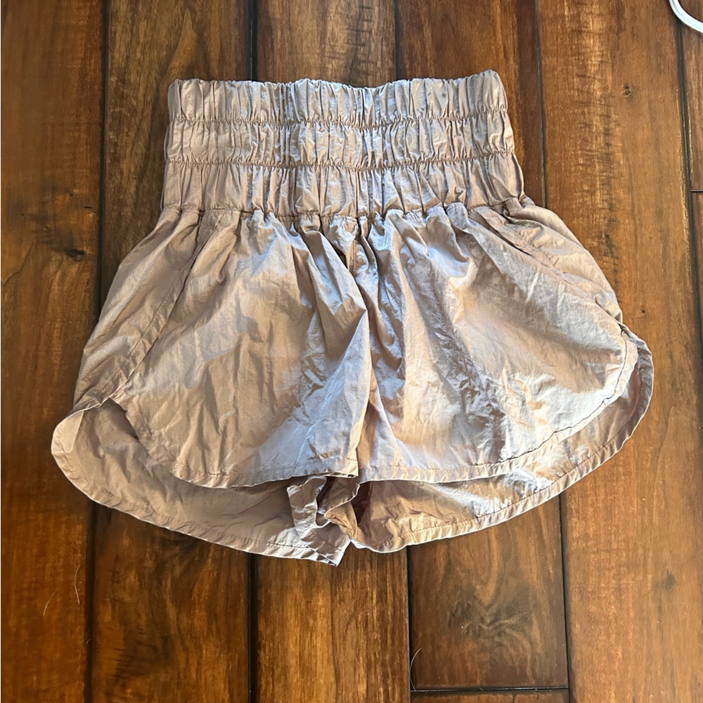 Free people movement the way home shorts in lilac